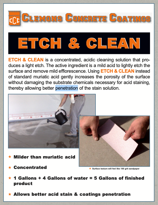 Etch & Clean 1 Gallon