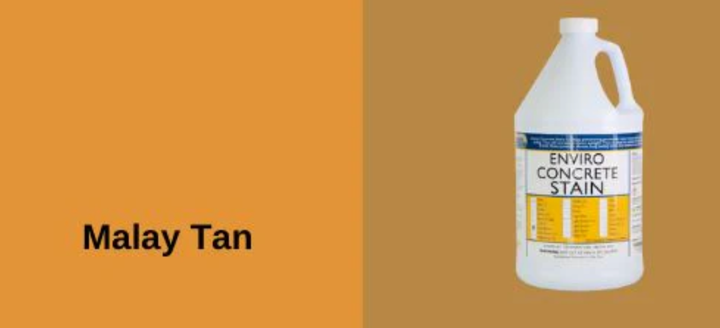 Bottle of Enviro Concrete Stain Malay Tan 