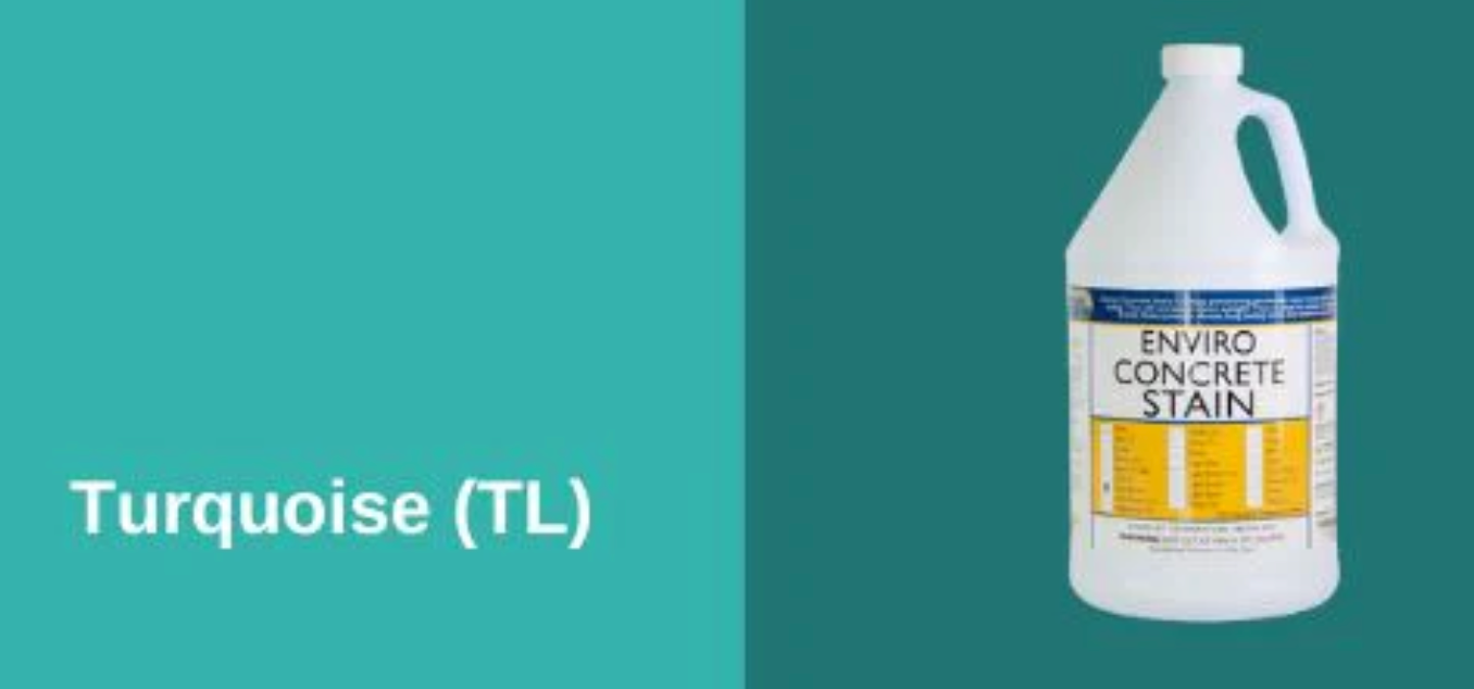 Enviro Concrete Stain Turquoise (TL)