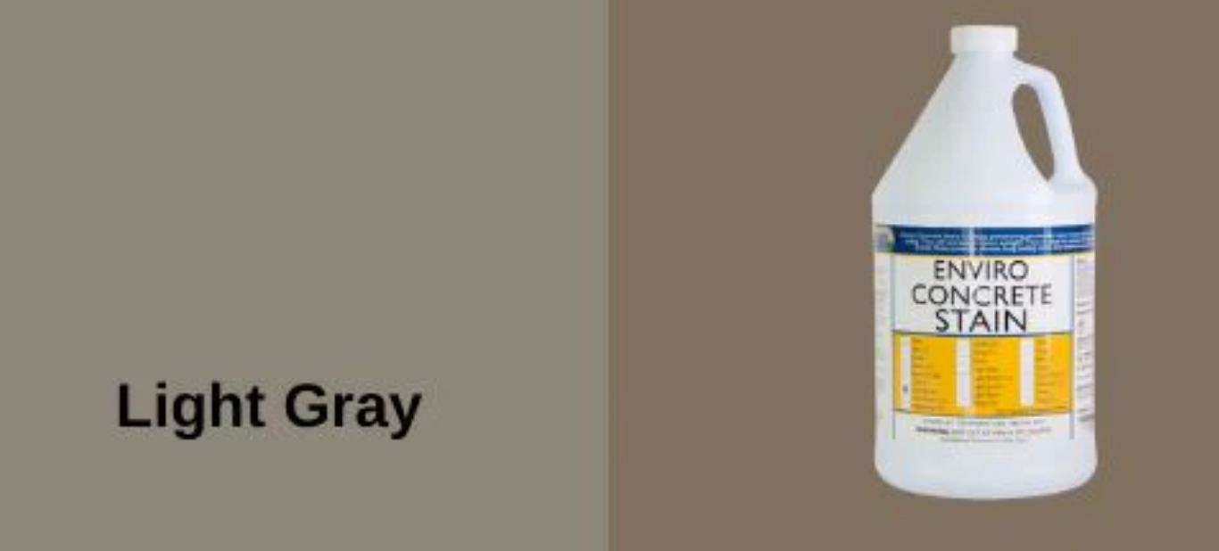 Enviro Concrete Stain light gray