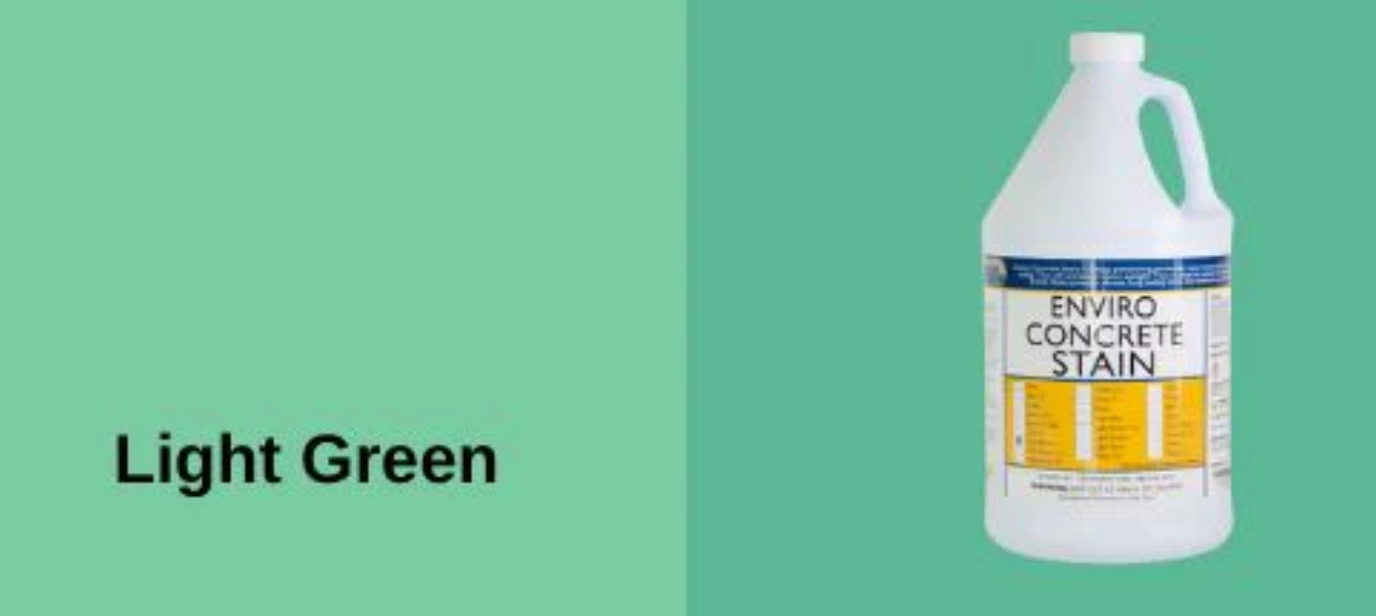 Enviro Concrete Stain light green 