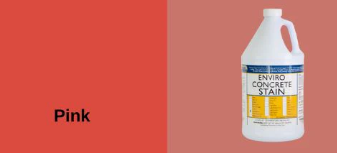 Enviro Concrete Stain pink 