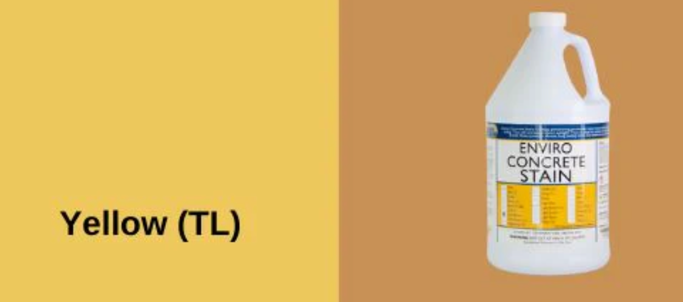 Enviro Concrete Stain yellow TL