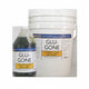 GLU-GONE carpet glue remover with a white bucket 