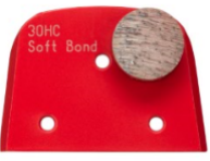 Syntec Single Round Segments Soft Bond Slim Fit 10mm Red