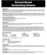 Super Seal S-10 Silane/Siloxane Sealer